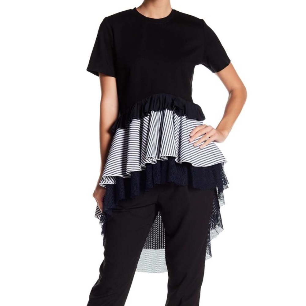 High-low top